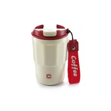 Термокухоль з напувалкою White/Red (400мл) СИЛА