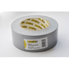 Стрічка клейка армована сіра 50мм*50м UNIFIX