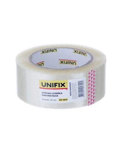 Стрічка клейка пакувальна SK50-54003001 300 45мм 50мкм UNIFIX