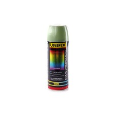 Емаль універсальна акрилова преміум RAL 6021 Зелений блідий гл. 400мл UNIFIX