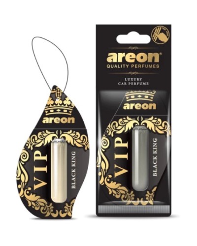 Ароматизатор VIP підвіска з рідиною Black King 5мл Areon