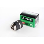 Патрон для дрели быстрозажимной 3/8*24, 1,0-10мм APRO