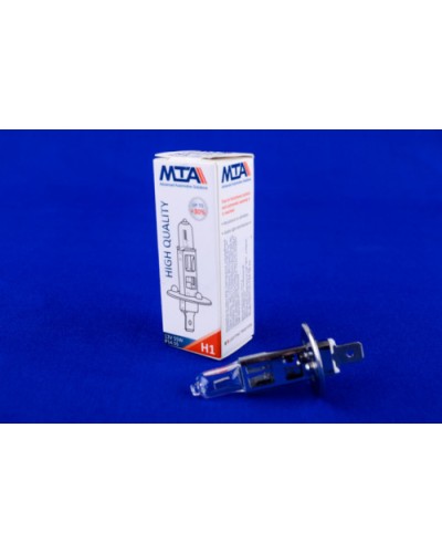 Лампа автомобільна H1 12V 55W P14.5S (ближня/дальня, протитуманна) MTA