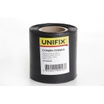 Стретч пленка 100мм 0,4кг (20мкм) черная, втулка 100г UNIFIX
