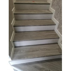 Самоклеящаяся виниловая плитка в рулоне пепельная 3000х600х2мм (0004-8-матовый) SW-00001175