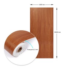 Самоклеящаяся виниловая плитка в рулоне груша 3000х600х2мм SW-00001180