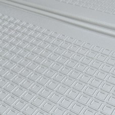 Детский складной термоковрик однотонный 2000*1500*10мм Серый (299) SW-00001187