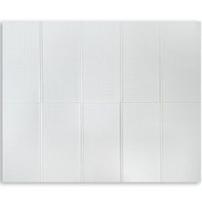 Детский складной термоковрик однотонный 2000*1500*10мм Белый (296) SW-00001188