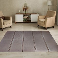 Детский складной термоковрик однотонный 2000*1500*10мм Коричневый (298) SW-00001189