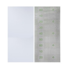 Самоклеящаяся виниловая плитка в рулоне белая 3000х600х2мм SW-00001284