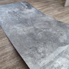 Самоклеящаяся виниловая плитка в рулоне серый мрамор 3000х600х2мм SW-00001286