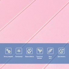 Самоклеящаяся 3D панель под розовое дерево 700x700x4мм (379) SW-00001384