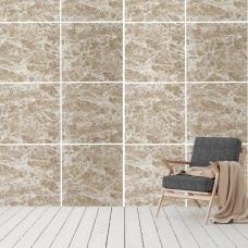 Декоративная ПВХ плита кремовый мрамор 1,22х2,44мх3мм SW-00001398