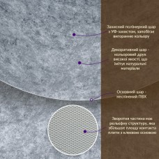 Декоративная ПВХ плита пепельный мрамор 1,22х2,44мх3мм SW-00001405