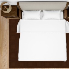 Самоклеящаяся плитка под ковролин темно-коричневая 300х300х4мм SW-00001422