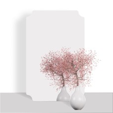 Зеркало акриловое самоклеющееся 270*420мм*2мм SW-00001520