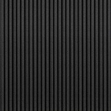 Декоративная стеновая рейка антрацит 3000*160*23мм (D) SW-00001532