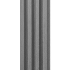 Декоративная стеновая рейка уголь 3000*160*23мм (D) SW-00001534