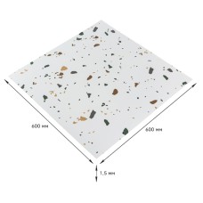 Самоклеящаяся LVT плитка 600*600*1.5mm (D) SW-00001592