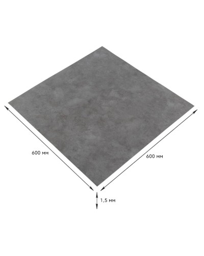 Самоклеюча LVT плитка 600*600*1.5mm (D) SW-00001595