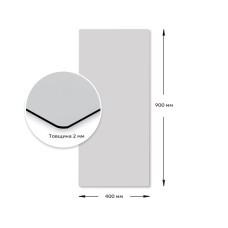 Зеркало акриловое самоклеющееся 400*900мм*2мм SW-00001596