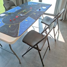 Складной стул 46*52*79см чёрный SW-00001608