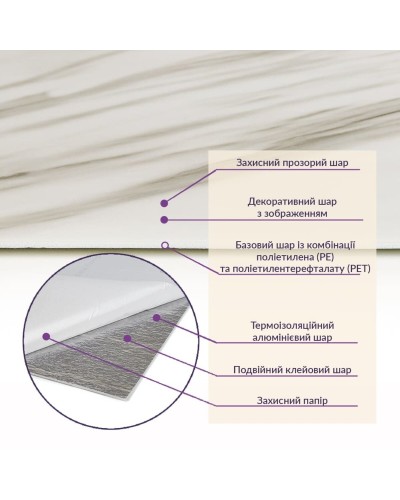 Самоклеюча стінова PET плитка 600*300*2mm (D) SW-00001680