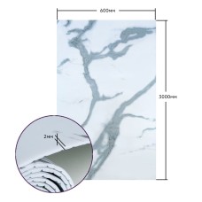 Самоклеящаяся стеновая PET плитка в рулоне 600*3000*2mm SW-00001690