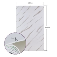 Самоклеящаяся стеновая PET плитка в рулоне 600*3000*2mm SW-00001691