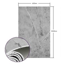 Самоклеящаяся стеновая PET плитка в рулоне 600*3000*2mm SW-00001702