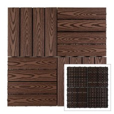 Композитная плитка WPC кедр 30*30CM*2СM (D) SW-00001705