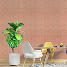 3D панель самоклеющаяся кирпич Пудра 700x770x3мм SW-00001716