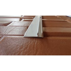 Профиль (торцевой) финишный алюминиевый для сайдинга 38,5*28*6000мм (D) SW-00001728