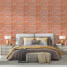 Самоклеющаяся 3D панель под рыжий екатеринослав кирпич 3080х700х3мм SW-00001762