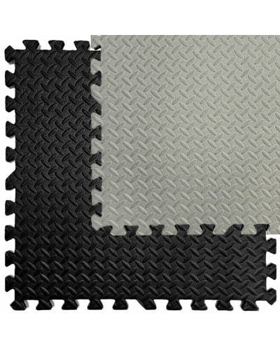 Підлогове двостороннє покриття GREY та BLACK 60*60cm*2cm (D) SW-00001843