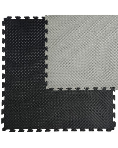 Підлогове двостороннє покриття GREY та BLACK 100*100cm*2cm (D) SW-00001844