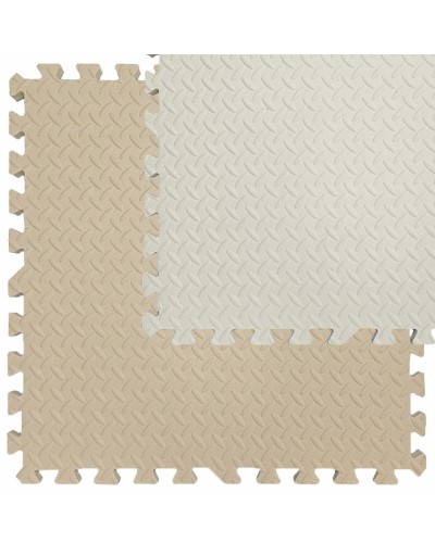 Підлогове двостороннє покриття CREAM and BEIGE 60*60cm*2cm (D) SW-00001846