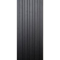 Декоративная рейка WPC стеновая антрацит 3000*150*9мм (D) SW-00001869