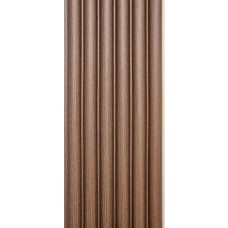 Декоративная WPC круглая стеновая рейка 3000*152*15мм (D) SW-00001872