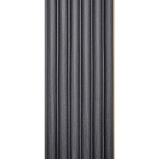 Декоративная WPC круглая стеновая рейка 3000*152*15мм (D) SW-00001873