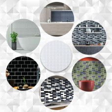 Самоклеющаяся полиуретановая плитка 235х235х1мм (D) SW-00001940
