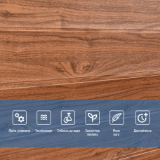 Самоклеющаяся 3D панель под дерево 19600х700х3мм SW-00002223