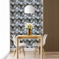 Декоративная ПВХ плитка на самоклейке соты 280х300х5мм, цена за 1 шт. (СПП-500) SW-00000524