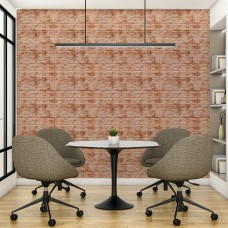 Декоративная 3D панель самоклейка под кирпич Красный мрамор 700x770x5мм (063) SW-00000035