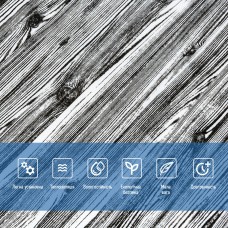 Декоративная 3D панель самоклейка под дерево Зебра 700x700x6мм (081) SW-00000019