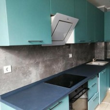 Самоклеящаяся виниловая плитка серебристый мрамор, цена за 1 шт. (СВП-103) Глянец SW-00000290