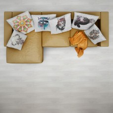 Самоклеящаяся виниловая плитка молочное дерево, цена за 1 шт. (СВП-009) Матовая SW-00000287