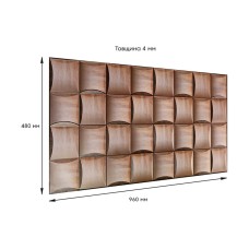 Декоративная ПВХ панель 960*480*4мм SW-00000580