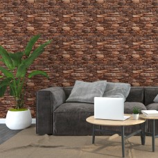 Самоклеящаяся декоративная 3D панель под камень матовый 700х770х5мм (060M) SW-00000635
