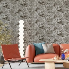 Декоративная 3D панель самоклейка под кирпич Черный мрамор 700x770x3мм (061-3) SW-00000691